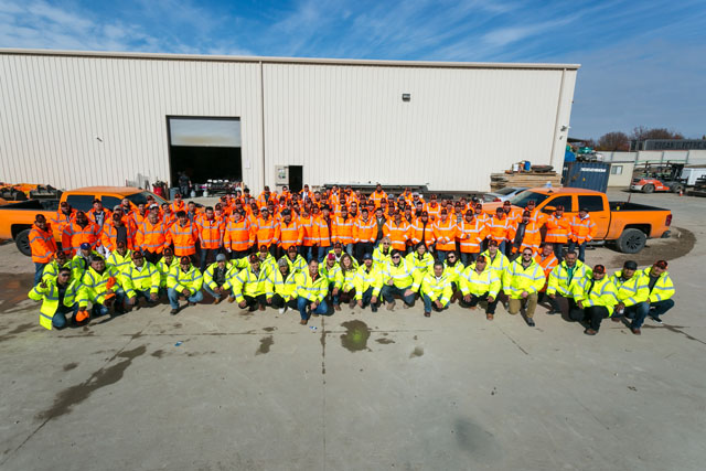 Construction company Texas Oscar Orduno staff